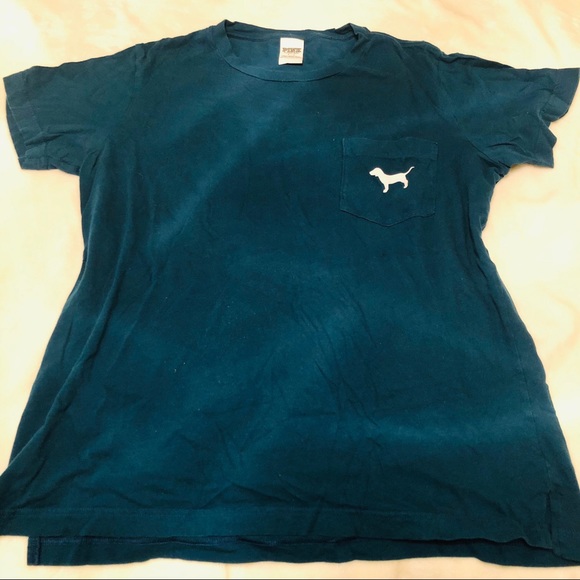 Pocketed Pink Brand Tee 2/$15 (Bundle to save) - Picture 4 of 6